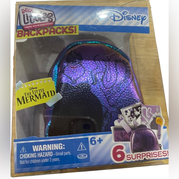 Disney Toys Disney Real Little Backpack Little Mermaid Poshmark